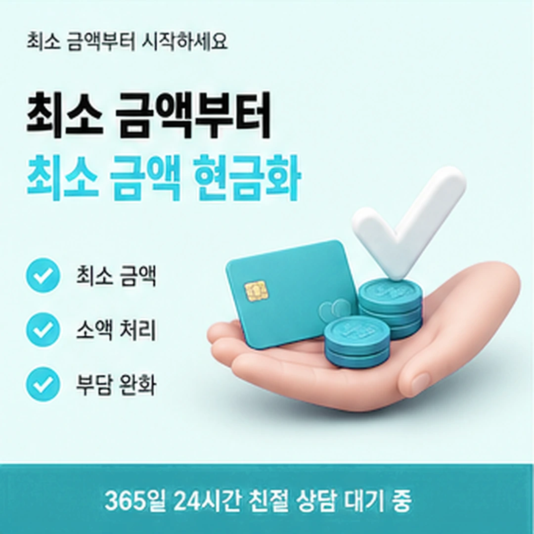 다음머니 카드깡업체 진행 순서 안내 배너